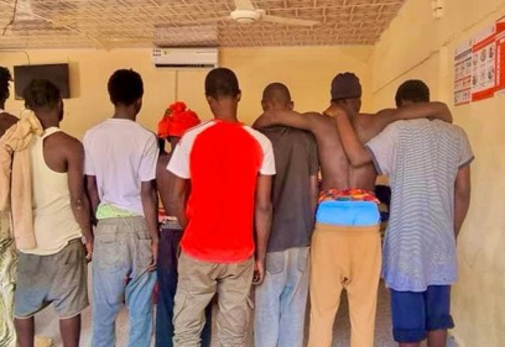GID intercepts 11 would-be irregular migrants in Tanji, arrests suspected smuggler