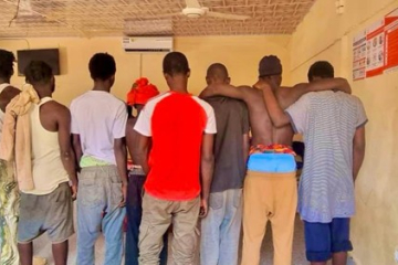 GID intercepts 11 would-be irregular migrants in Tanji, arrests suspected smuggler