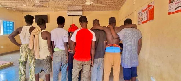 GID intercepts 11 would-be irregular migrants in Tanji, arrests suspected smuggler