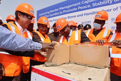  US$2.2M foundation stone for 3 Immigration border posts laid  