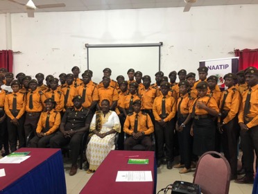 NAATIP trains GID Intake 15 on human trafficking, NRM