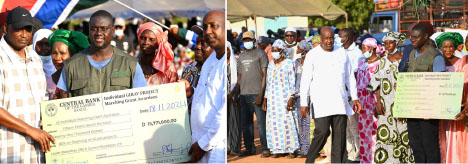 Les agriculteurs se réjouissent des subventions de contrepartie de 42 millions de dalasis du projet GIRAV