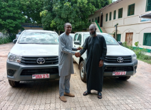 GIRAV project strengthens NAWEC operations with vehicle donation