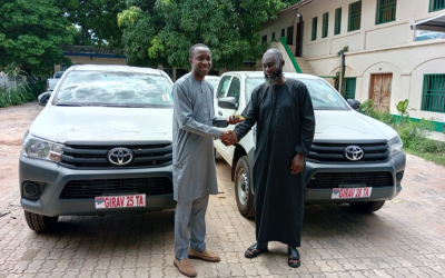 GIRAV project strengthens NAWEC operations with vehicle donation