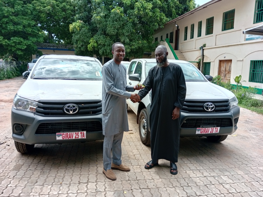 GIRAV project strengthens NAWEC operations with vehicle donation