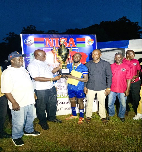 GMA clinch NISA football tourney trophy