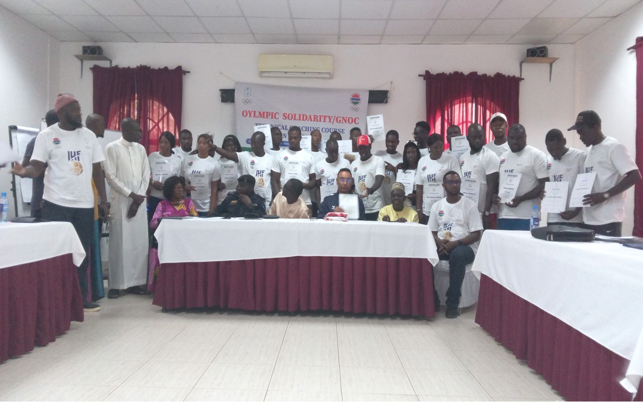 GNOC handball technical coaching course winds up