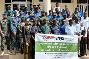 GPU dialogues with security forces on safety of journalists