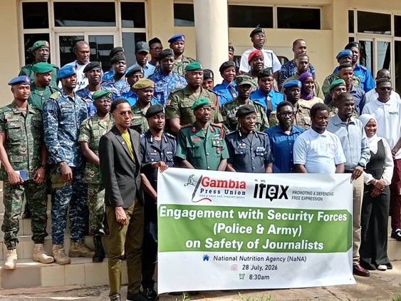GPU dialogues with security forces on safety of journalists