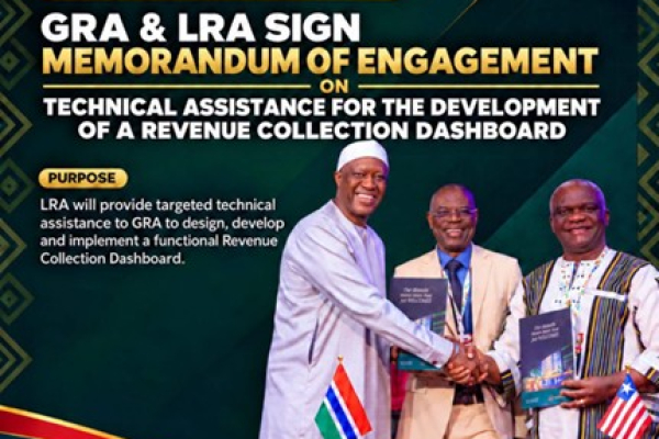 GRA and Liberia Revenue Authority sign deal to deepen digital cooperation
