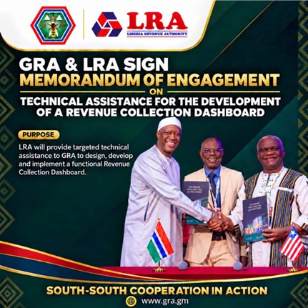GRA and Liberia Revenue Authority sign deal to deepen digital cooperation