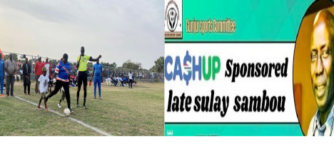 GSC honours Matou Touray to take late Sulay Sambou league final kick-off