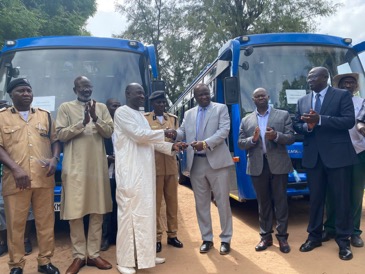 GTSC donates 2 mini buses to Prison Services