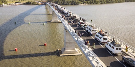 L’Union Générale des Transporteurs et le gouvernement se rejettent mutuellement des reproches concernant les tarifs de passage du pont de la Sénégambie