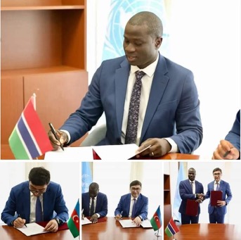 Gambia, Azerbaijan sign MOU in Youth and Sports Development