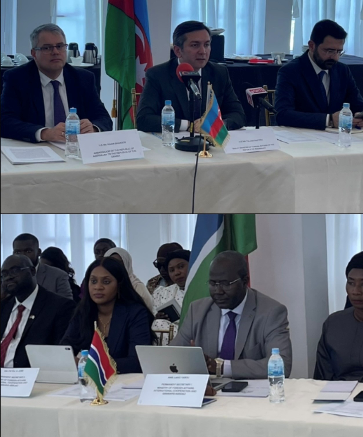 Gambia, Azerbaijan hold first political consultations to strengthen ties