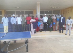Gambia Building Project donates items to sport associations