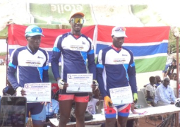 Gambia Cycling Association competition 