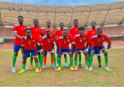 Gambia Deaf team