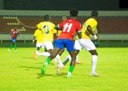 Gambia Gabon CHAN clash 