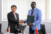 Gambia-Japan signs D125M food aid agreement