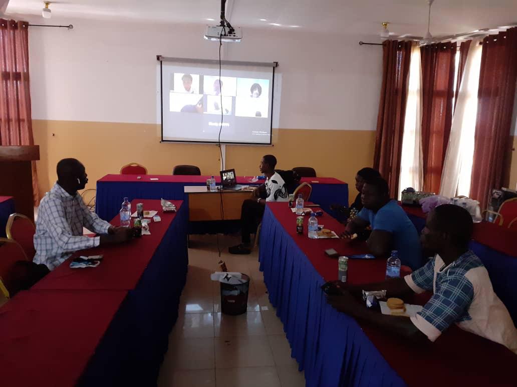 Gambian Para Athletes attend virtual seminar on Food Nutrition