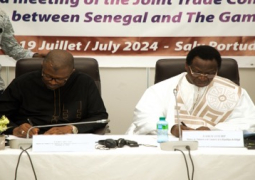 Gambia Senegal sign joint communique 
