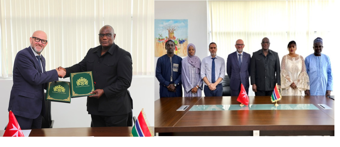 𝐆𝐚𝐦𝐛𝐢𝐚, 𝐒𝐨𝐯𝐞𝐫𝐞𝐢𝐠𝐧 𝐎𝐫𝐝𝐞𝐫 𝐨𝐟 𝐌𝐚𝐥𝐭𝐚 𝐒𝐢𝐠𝐧 𝐂𝐨𝐨𝐩𝐞𝐫𝐚𝐭𝐢𝐨𝐧 𝐀𝐠𝐫𝐞𝐞𝐦𝐞𝐧𝐭