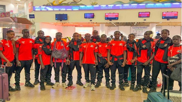 Gambia TDS Academy depart for Azerbaijan prior to FIFA U-15 World Cup, Festival