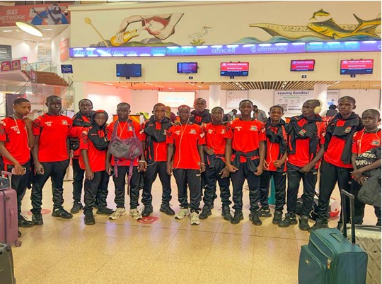 Gambia TDS Academy depart for Azerbaijan prior to FIFA U-15 World Cup, Festival