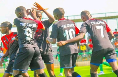 Gambia U-17 bang SBEC Vision FC in test match