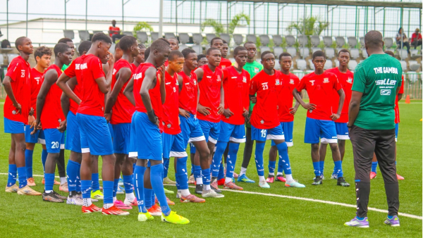 Gambia U-17 resume training after MRI &nbsp;scan in Senegal