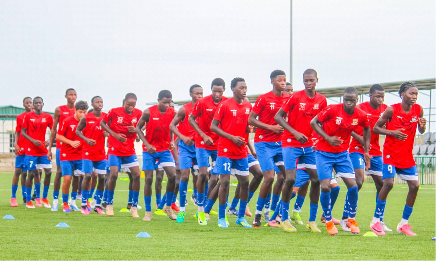 Gambia U-17 embrace technical training with high intensity session