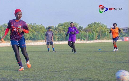 Gambia U-20 Women's team train ahead of warm up clash against 1st and 2nd Tier selection