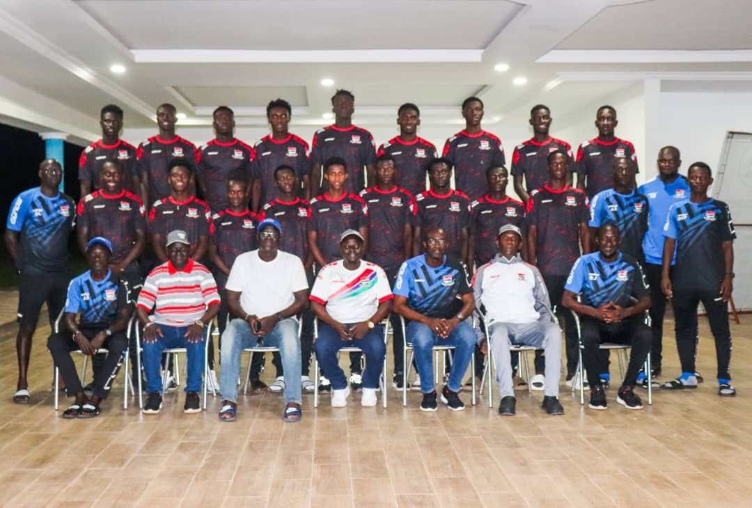 GFF, MoYS bid farewell to Gambia U-20 team