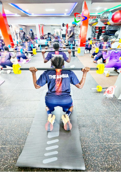 Gambia Women's national team hone skills ahead of Kenya battle