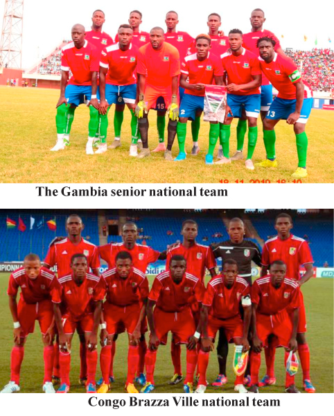 Gambia to lock horns with Congo Brazza Ville in int’l friendly today