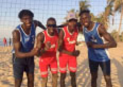 Gambia beach volleyball team