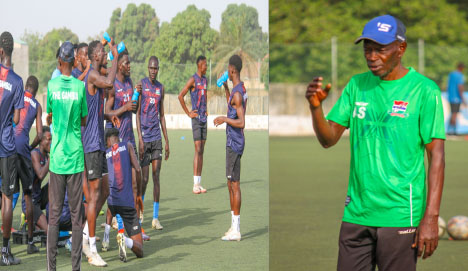 Gambia begin training ahead of CHAN qualifiers