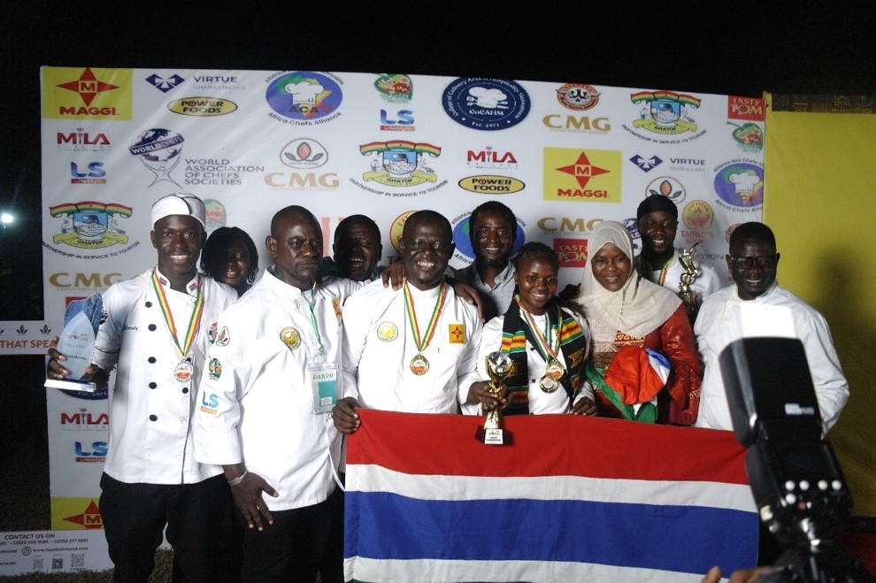 Gambia Chefs crowned champions at WAFFEST 2025 in Accra