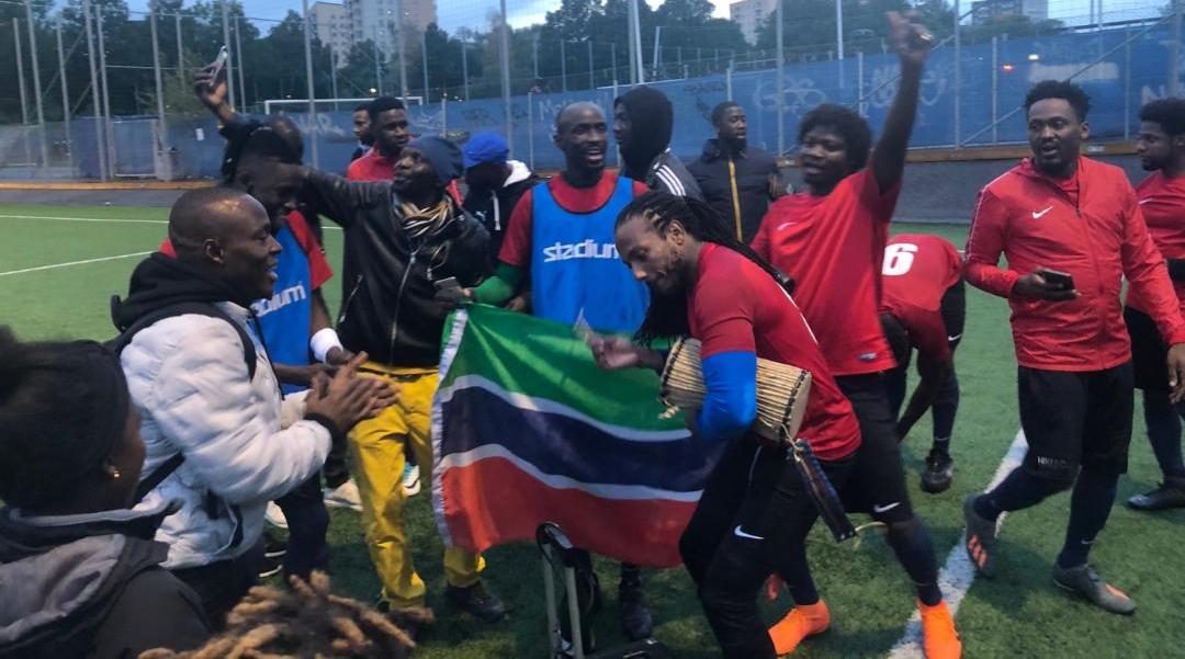 Gambia club based in Sweden promoted to 4th Division
