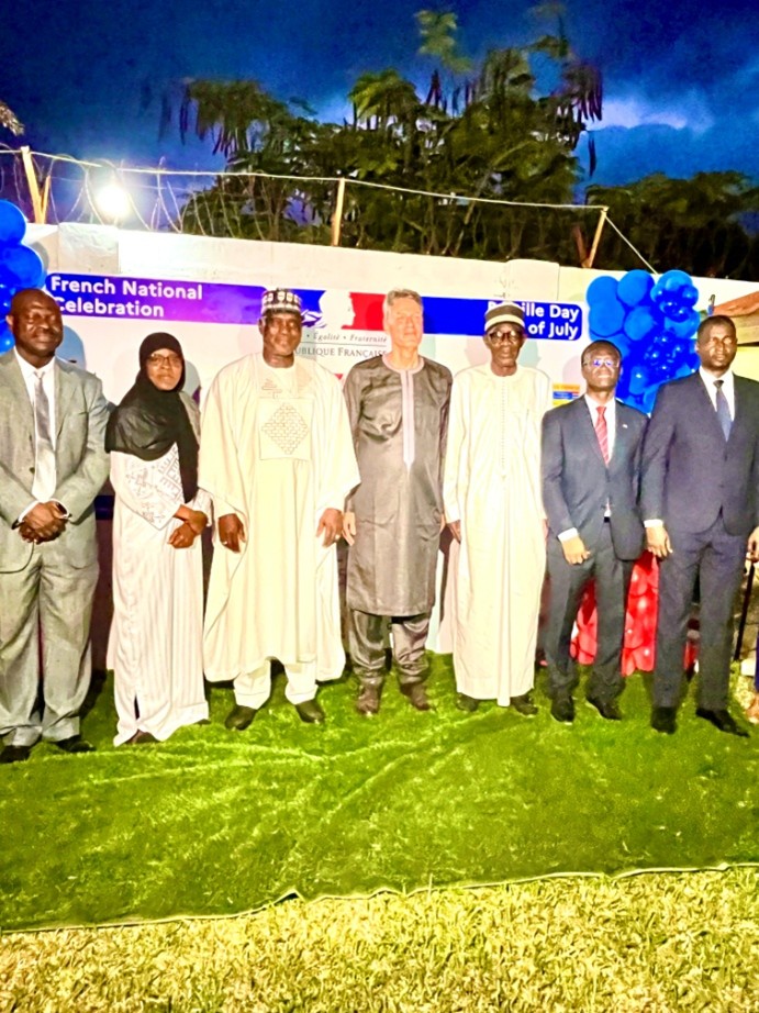 Gambia joins France to celebrate national day