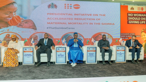Gambia launches Presidential initiative to reduce maternal deaths