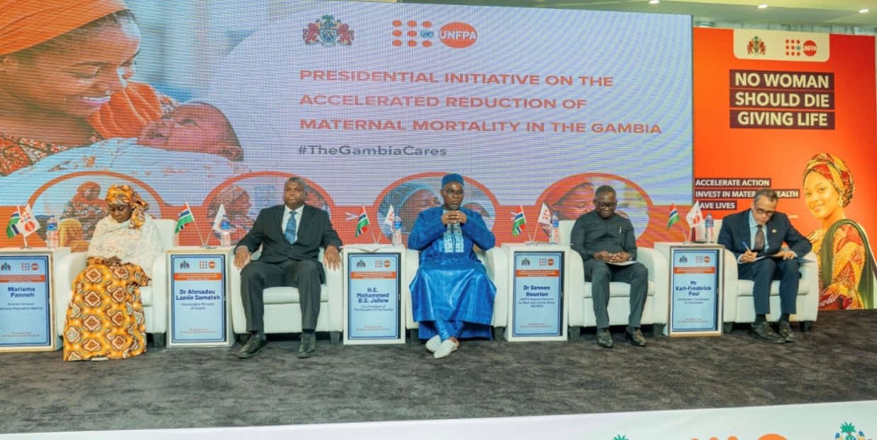 Gambia launches Presidential initiative to reduce maternal deaths
