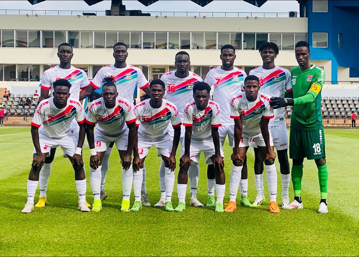 Gambia return to training prior to tricky Algeria 2nd Leg clash