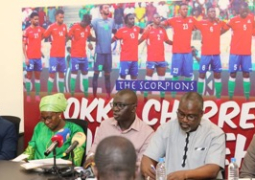 Gambia match in January 