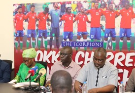 Gambia to play exhibition match in January