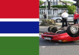 Gambia ranked 4th in worlds road accident