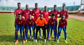 Gambia U-23 team beat League Selection