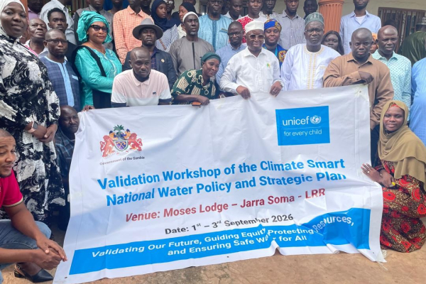 Gambia validates Climate-Smart Water Policy to build resilience against drought and floods